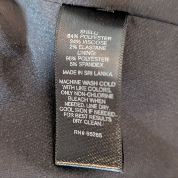 Express Blazer Womens Size 8 Black Single-Button Classic Business Academia - Picture 7 of 15